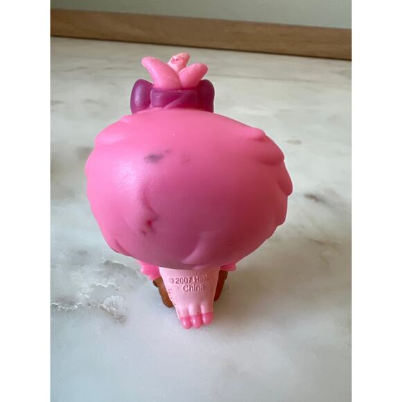 Littlest Pet Shop #496 Pink Barn Owl and #812 Gray Messiest Pigeon LPS 2007 - Picture 5 of 6